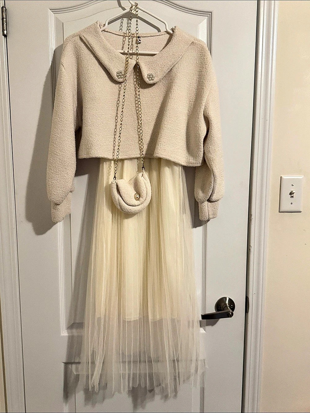 Formal Maxi Dress Set Size Small Like New
